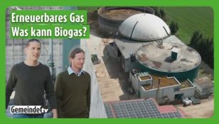 Gasversorgung, aber grün – das ist Biogas