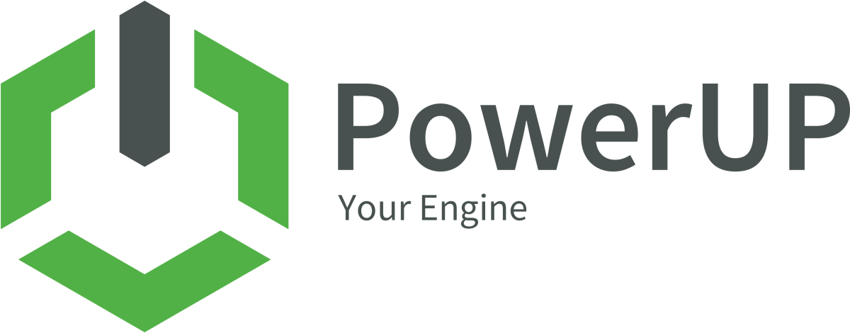 PowerUP Logo Final quer